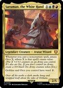 Saruman, the White Hand (LTC-008)  Foil - Tales of Middle-earth Commander