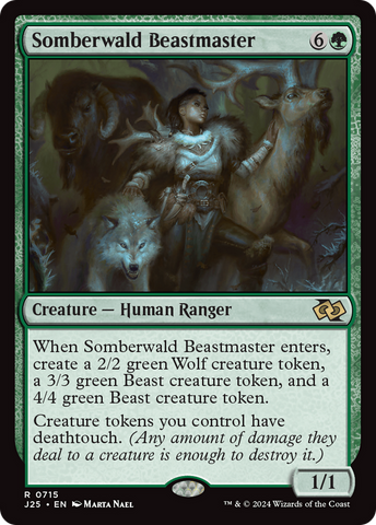 Somberwald Beastmaster (J25-715)  - Foundations Jumpstart