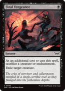 Final Vengeance (DSK-099)  Foil - Duskmourn: House of Horror