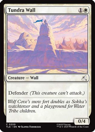 Tundra Wall (0220) (TLE-220)  - Avatar: The Last Airbender: Eternal-Legal