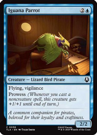 Iguana Parrot (TLA-056)  Foil - Avatar: The Last Airbender