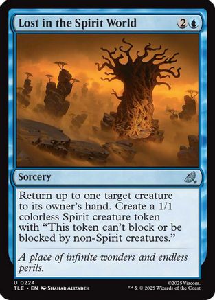 Lost in the Spirit World (TLE-224)  Foil - Avatar: The Last Airbender: Eternal-Legal