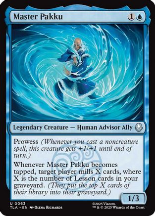 Master Pakku (TLA-063)  Foil - Avatar: The Last Airbender