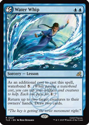 Water Whip (TLE-227)  Foil - Avatar: The Last Airbender: Eternal-Legal