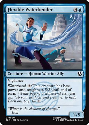 Flexible Waterbender (TLA-050)  Foil - Avatar: The Last Airbender