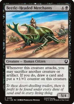 Beetle-Headed Merchants (TLA-086)  Foil - Avatar: The Last Airbender