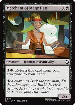Merchant of Many Hats (TLA-110)  Foil - Avatar: The Last Airbender