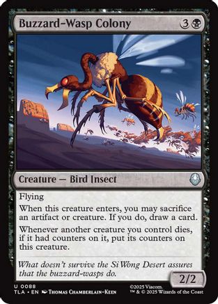 Buzzard-Wasp Colony (TLA-088)  Foil - Avatar: The Last Airbender