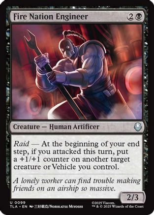 Fire Nation Engineer (TLA-099)  Foil - Avatar: The Last Airbender
