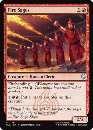 Fire Sages (TLA-136)  - Avatar: The Last Airbender