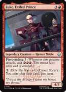 Zuko, Exiled Prince (TLA-163)  Foil - Avatar: The Last Airbender