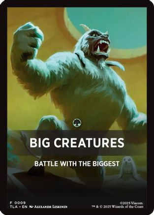 Big Creatures Theme Card (TLA-009)  - Avatar: The Last Airbender