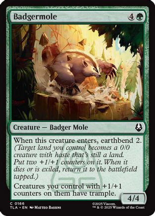 Badgermole (TLA-166)  - Avatar: The Last Airbender