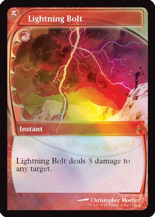 Lightning Bolt (Future Sight) (MFP-001)  Foil - Secret Lair Drop Series