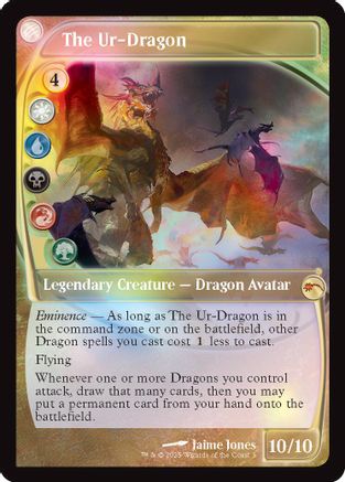 The Ur-Dragon (Future Sight) (MFP-003)  Foil - Secret Lair Drop Series