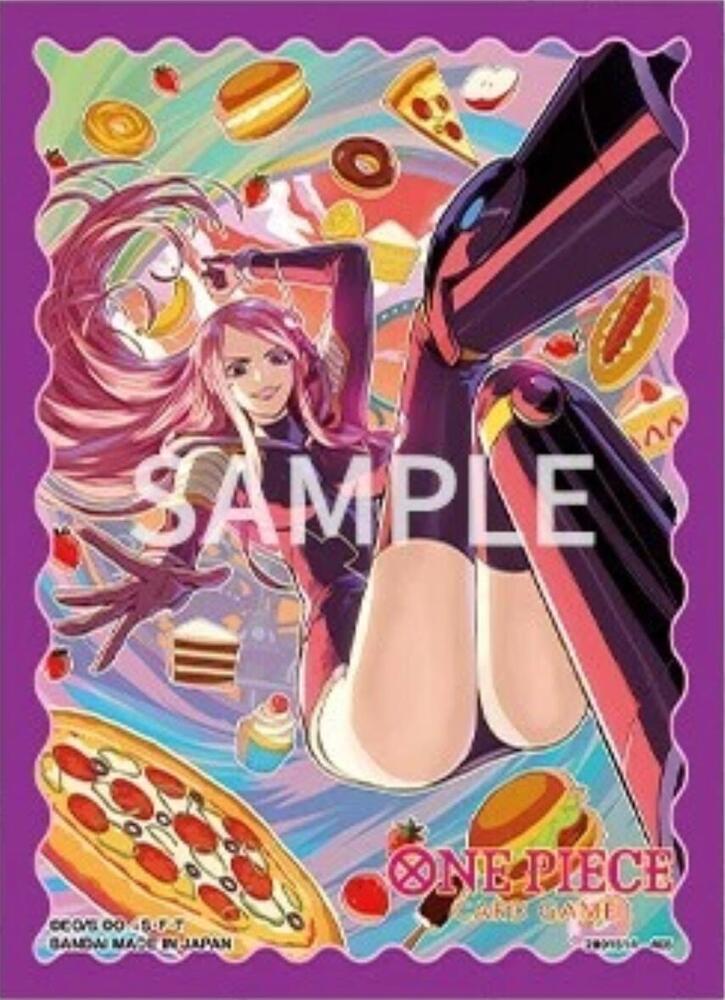 One Piece Card Game Official Sleeves - Jewelry Bonney