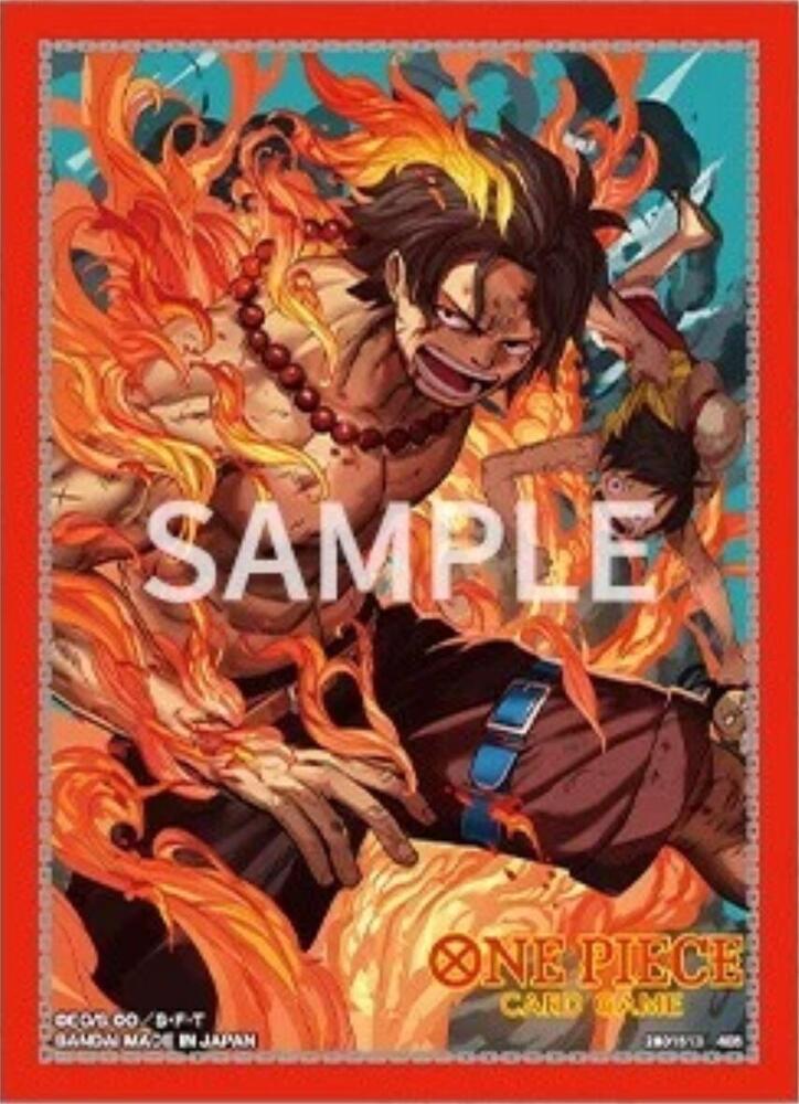 One Piece Card Game Official Sleeves - Portgas.D.Ace