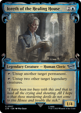 Ioreth of the Healing House (Showcase Scrolls) (LTR-507)  Foil - The Lord of the Rings: Tales of Middle-earth: (Showcase)