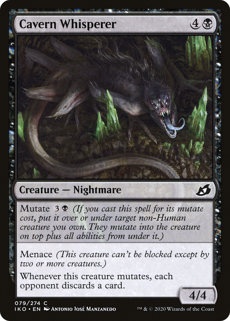 Cavern Whisperer (IKO-079)  Foil - Ikoria: Lair of Behemoths