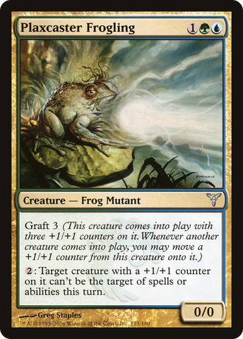 Plaxcaster Frogling (DIS-123)  Foil - Dissension