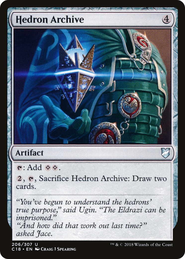 Hedron Archive (C18-206)  - Commander 2018