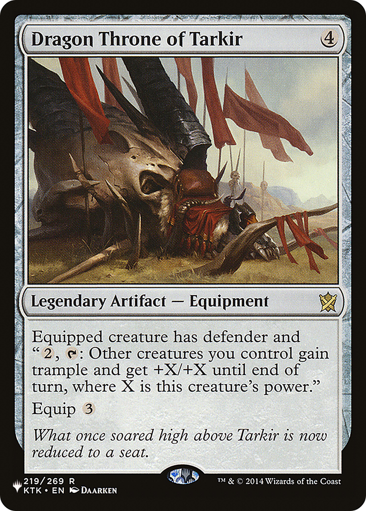 Dragon Throne of Tarkir (LIST-219/269)  - The List