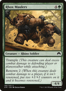 Rhox Maulers (ORI-196)  Foil - Magic Origins