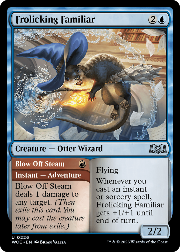 Frolicking Familiar (WOE-226)  Foil - Wilds of Eldraine
