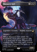 Massacre Girl (Anime Borderless) (RVR-425)  Foil - Ravnica Remastered