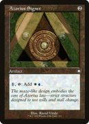 Azorius Signet (Retro Frame) (BRC-133)  - The Brothers' War Commander
