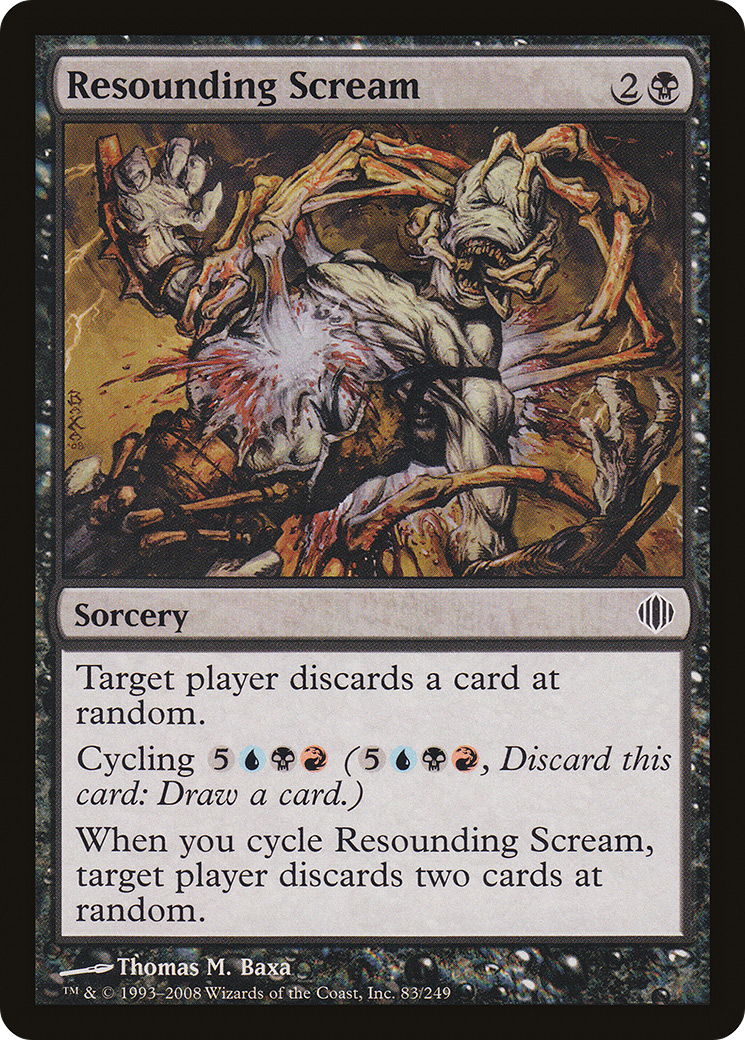 Resounding Scream (ALA-083)  Foil - Shards of Alara