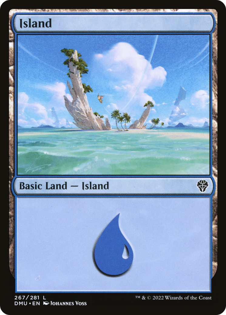 Island (267) (DMU-267)  Foil - Dominaria United