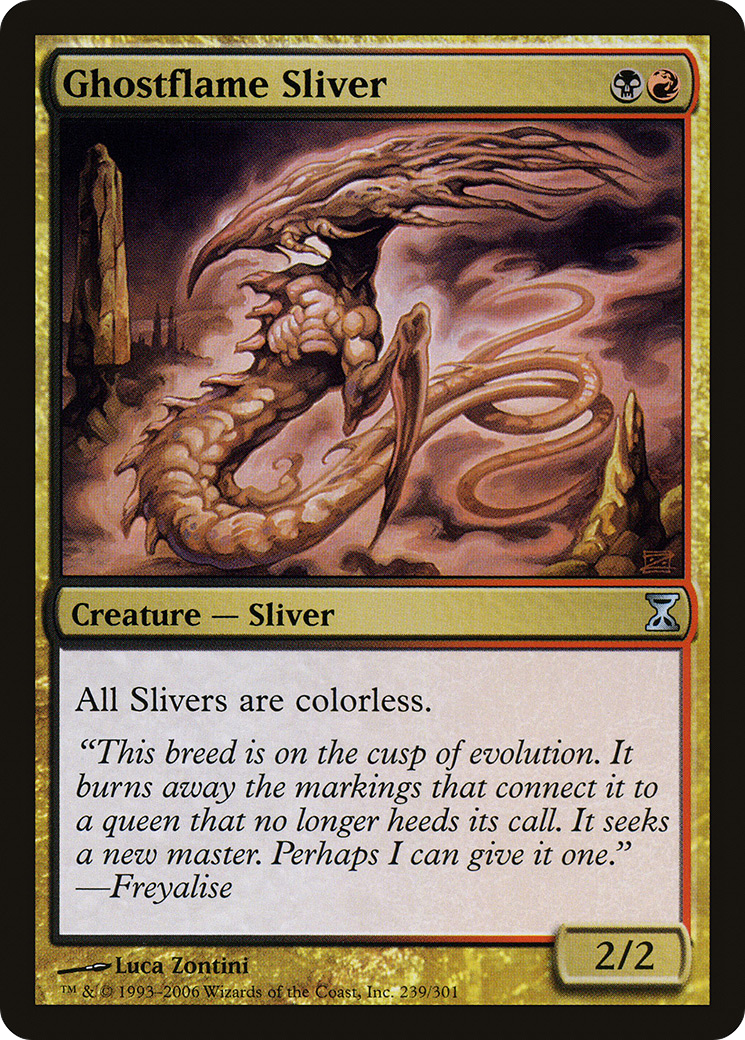 Ghostflame Sliver (TSP-239)  - Time Spiral