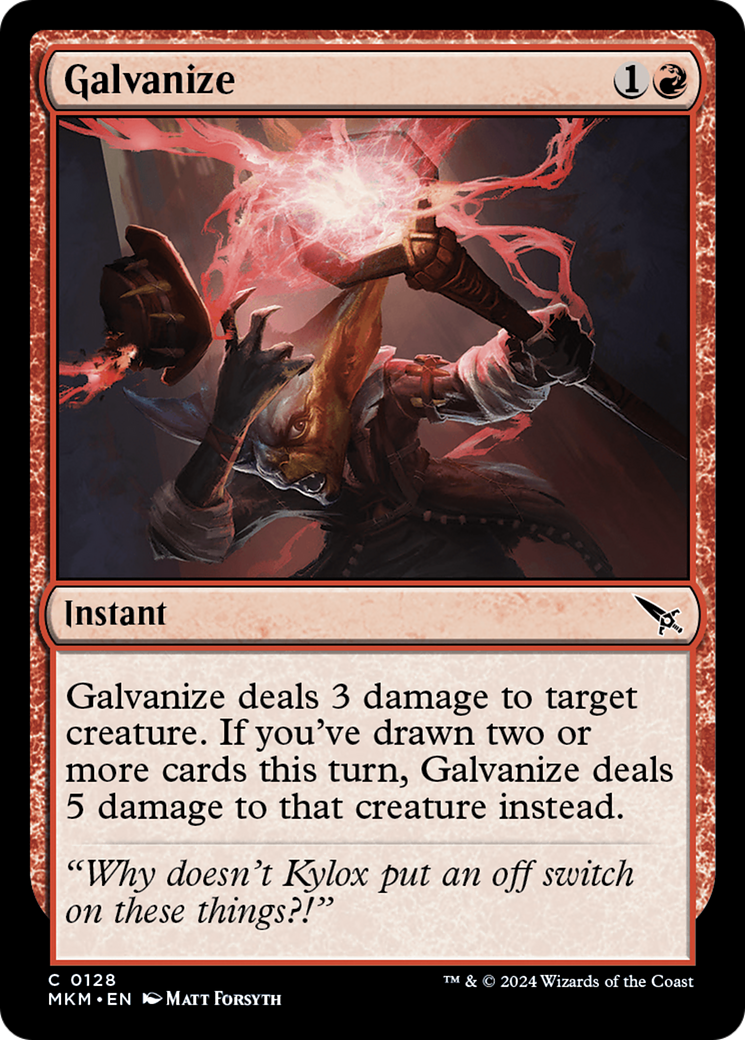 Galvanize (MKM-128)  - Murders at Karlov Manor