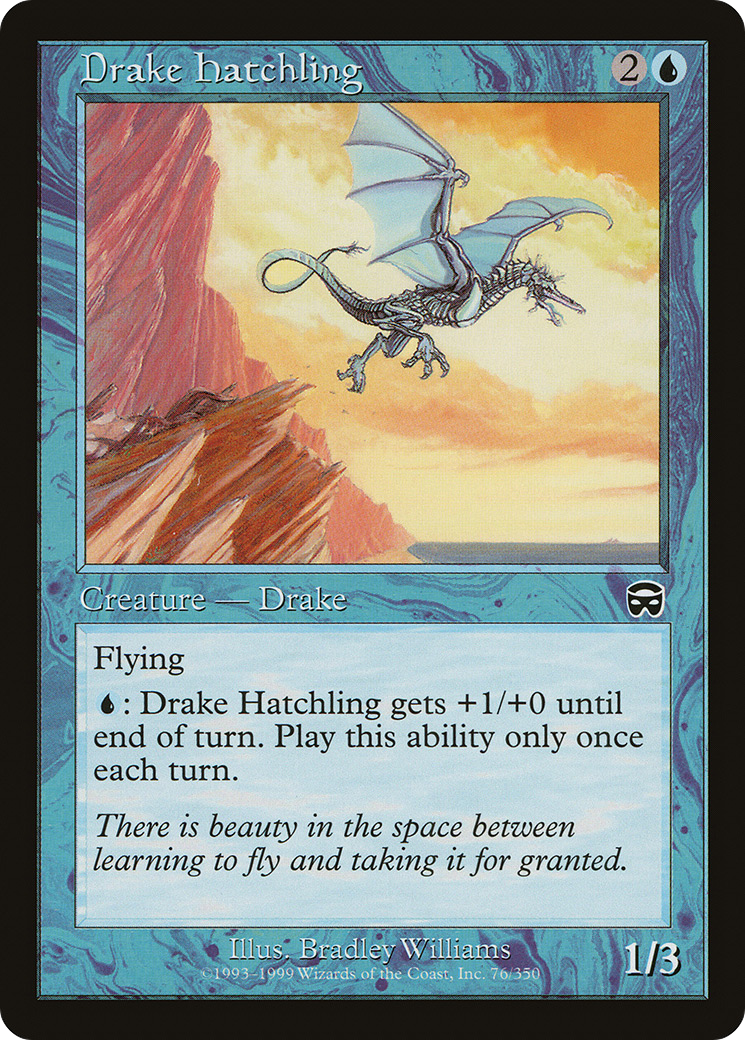 Drake Hatchling (MMQ-076)  - Mercadian Masques