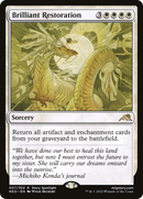 Brilliant Restoration (NEO-007)  Foil - Kamigawa: Neon Dynasty