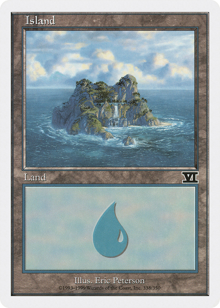 Island (338) (6ED-338)  - Classic Sixth Edition