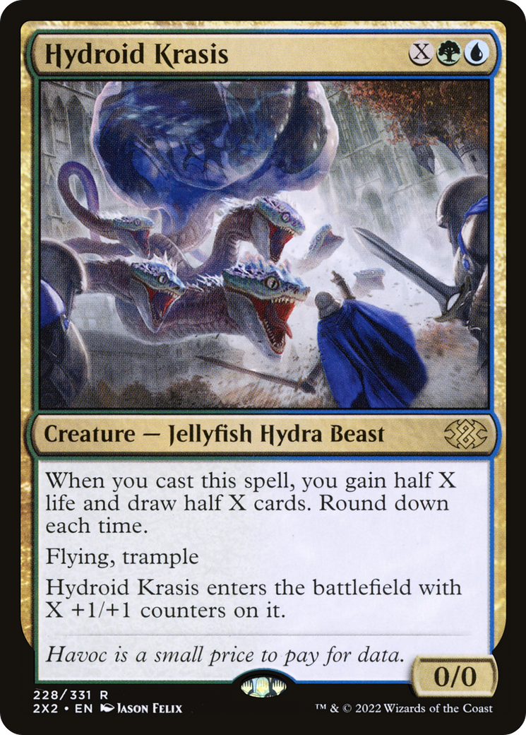 Hydroid Krasis (2X2-228)  Foil - Double Masters 2022