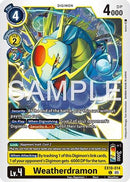 Weatherdramon [EX10-014] [Sinister Order]