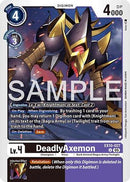 DeadlyAxemon [EX10-027] [Sinister Order]