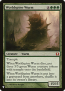 Worldspine Wurm (LIST-RTR-140) - The List