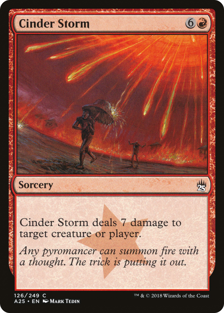 Cinder Storm (A25-126)  - Masters 25