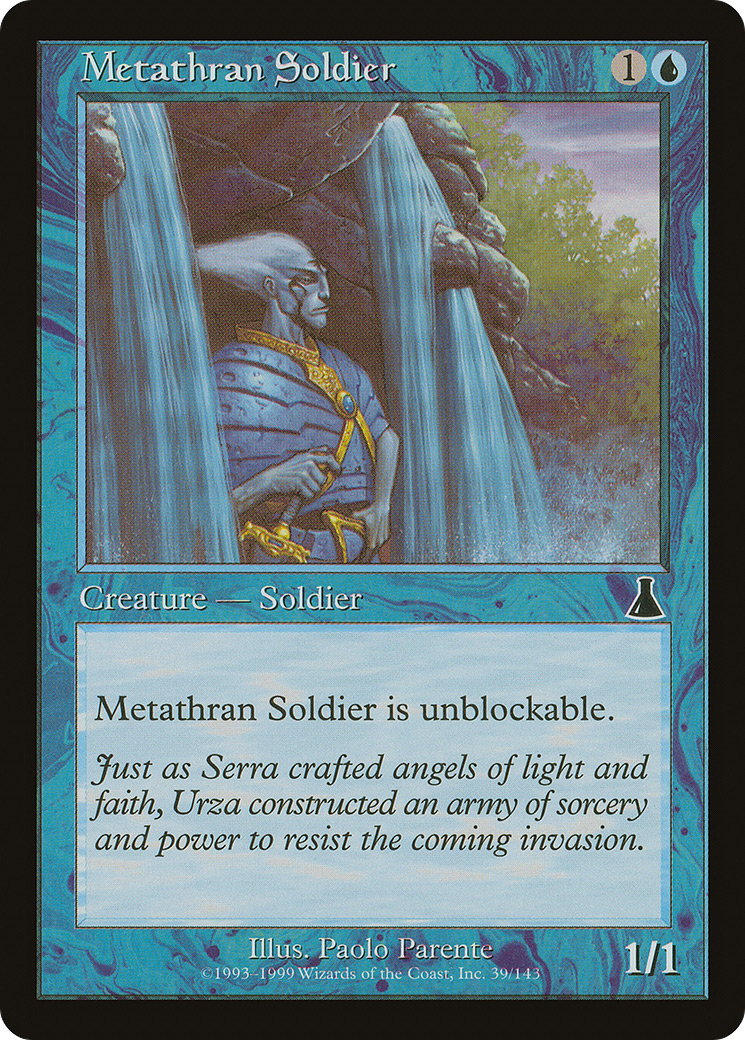 Metathran Soldier (UDS-039)  Foil - Urza's Destiny