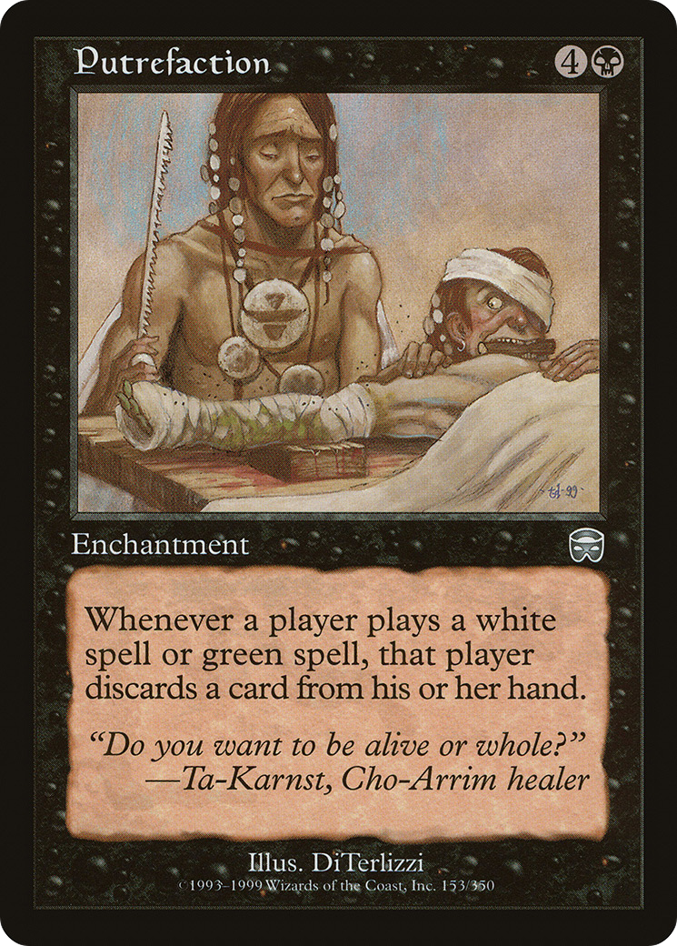 Putrefaction (MMQ-153)  Foil - Mercadian Masques