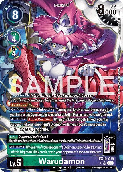 Warudamon [EX10-019] (Alternate Art) [Sinister Order]