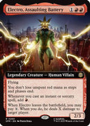 Electro, Assaulting Battery (Extended Art) (SPM-260)  Foil - Marvel's Spider-Man