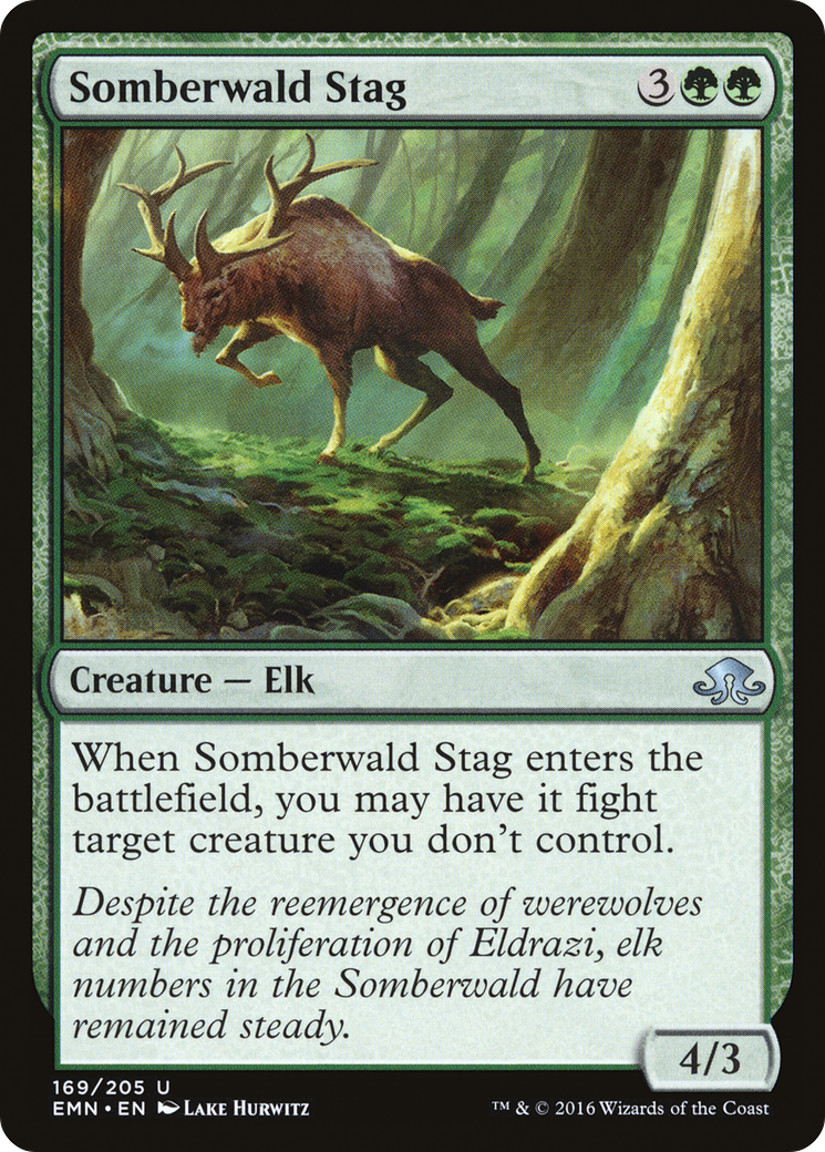 Somberwald Stag (EMN-169)  Foil - Eldritch Moon