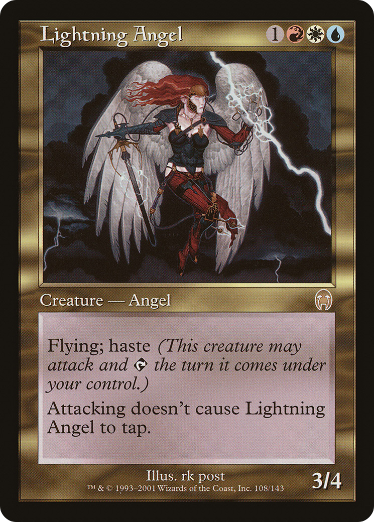 Lightning Angel (APC-108)  Foil - Apocalypse