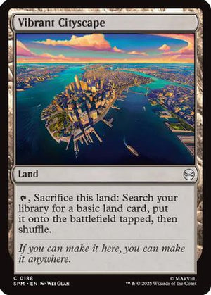 Vibrant Cityscape (SPM-188)  Foil - Marvel's Spider-Man