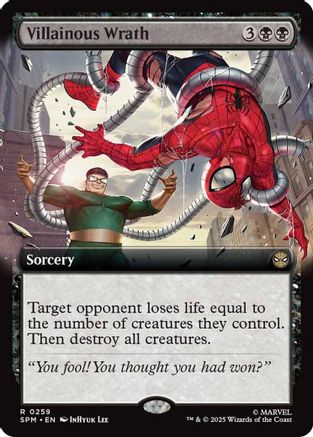 Villainous Wrath (Extended Art) (SPM-259)  Foil - Marvel's Spider-Man
